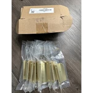 Satanga Edge Finger Tab Pull for cabinets Kitchen Concealed Drawer pulls 10 Pack